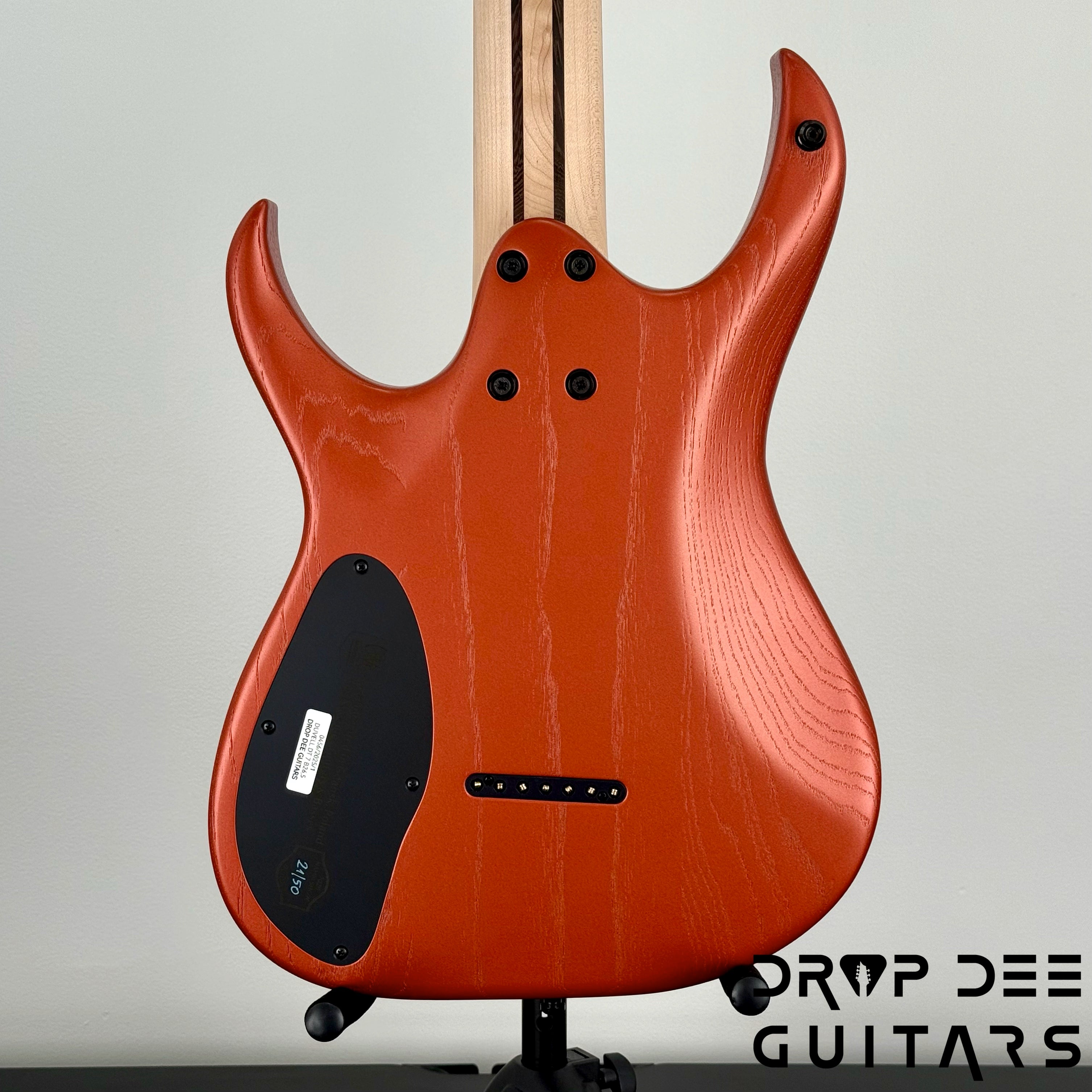 Mayones Duvell DT 7 7-String Baritone Electric Guitar w/ Case - Monolith Metallic Copper