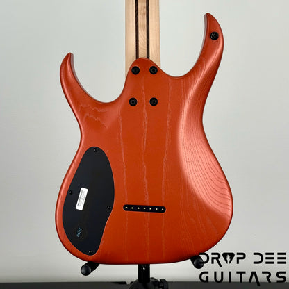 Mayones Duvell DT 7 7-String Baritone Electric Guitar w/ Case - Monolith Metallic Copper