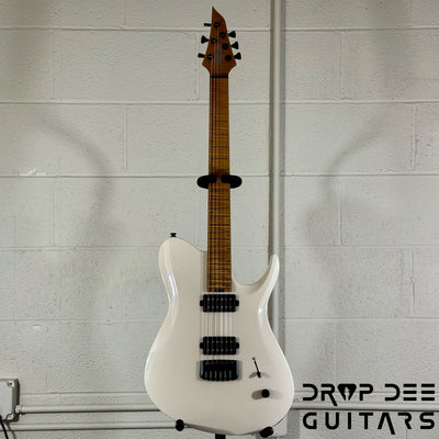 Balaguer USA Series Seraph Modern Electric Guitar w/ Case (324) - Gloss Metallic Jewel White