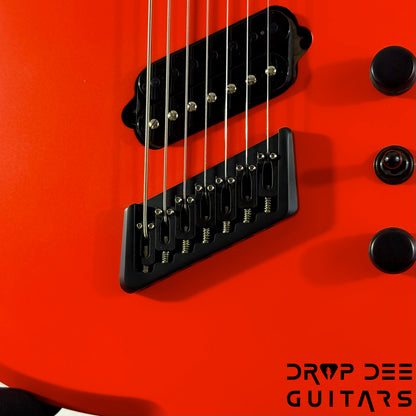 Ormsby Factory Standard Hypemachine H1 Multiscale 7-String Electric Guitar w/ Bag - Citrus