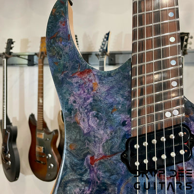 Ormsby Custom Shop Hypemachine Multiscale Electric Guitar w/ Bag - Metallic Resin