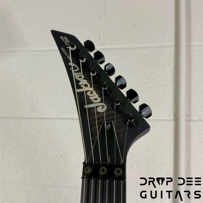 Jackson Custom Shop Soloist FR FMT Electric Guitar w/ Case - Trans Black Burst