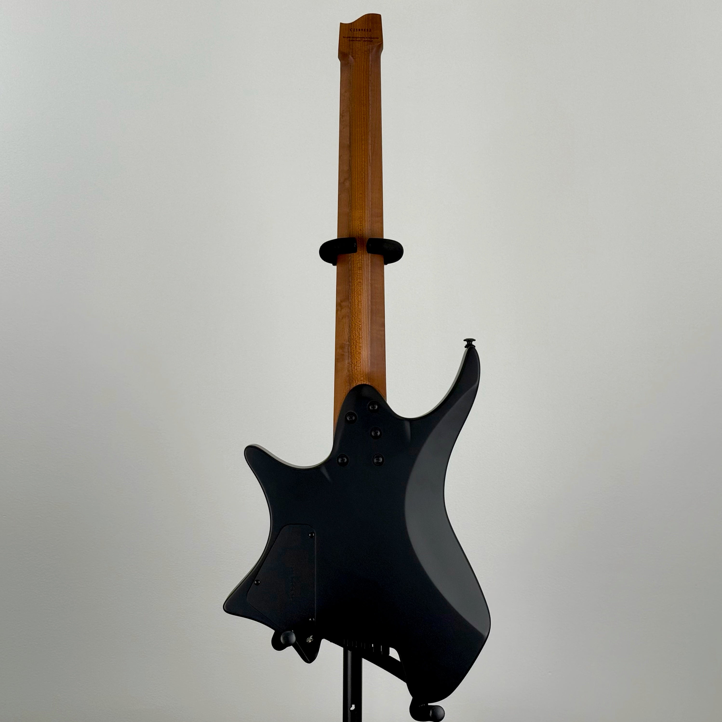 Strandberg Boden Singularity NX 7 Pitch Black 7-String Multiscale Headless Electric Guitar w/ Bag - Pitch Black