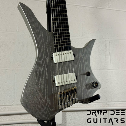 GOC Varja 7 Multiscale 7-String Electric Guitar w/ Bag - Silver