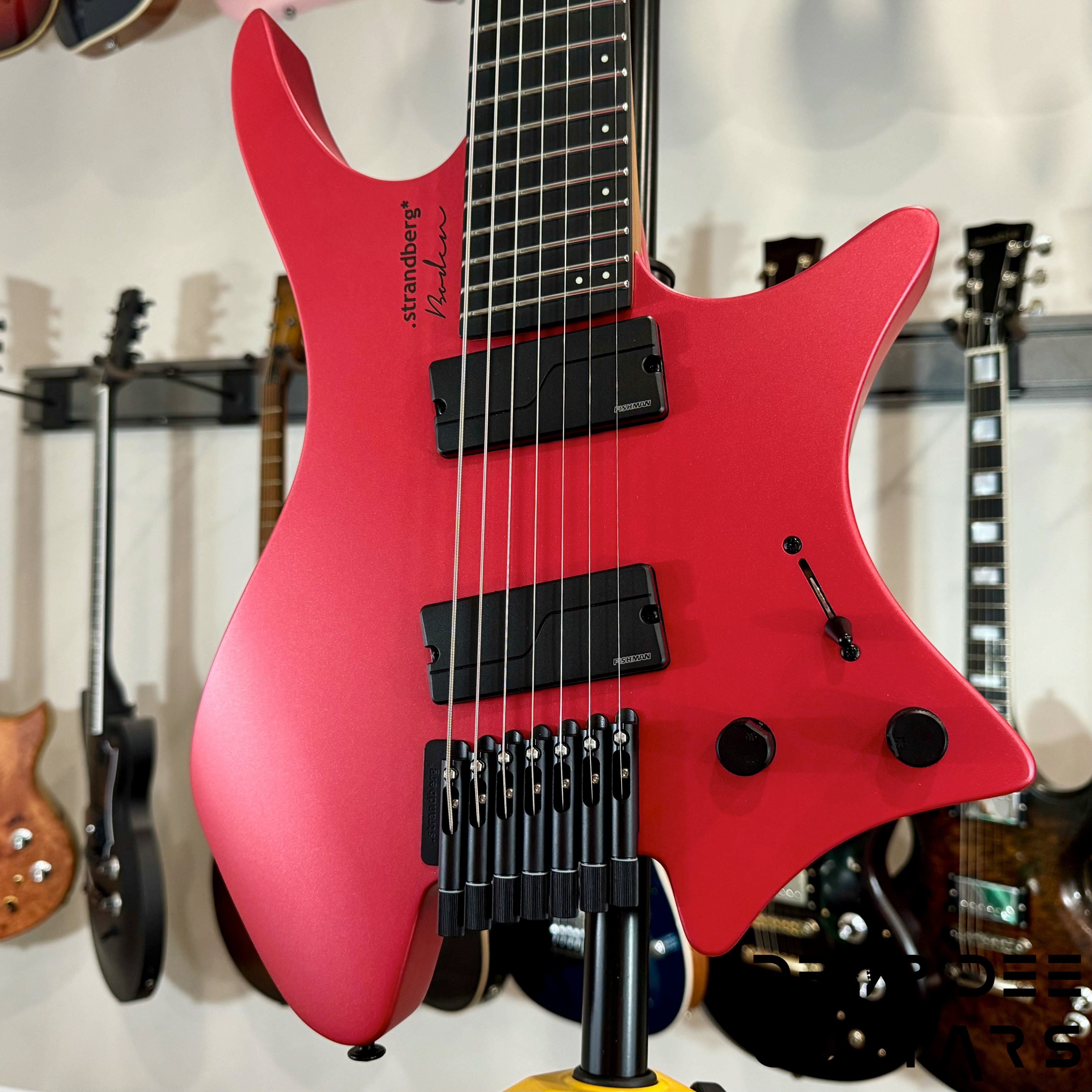 Strandberg Boden Metal NX 7 Headless Multiscale 7-String Electric Guitar w/ Bag