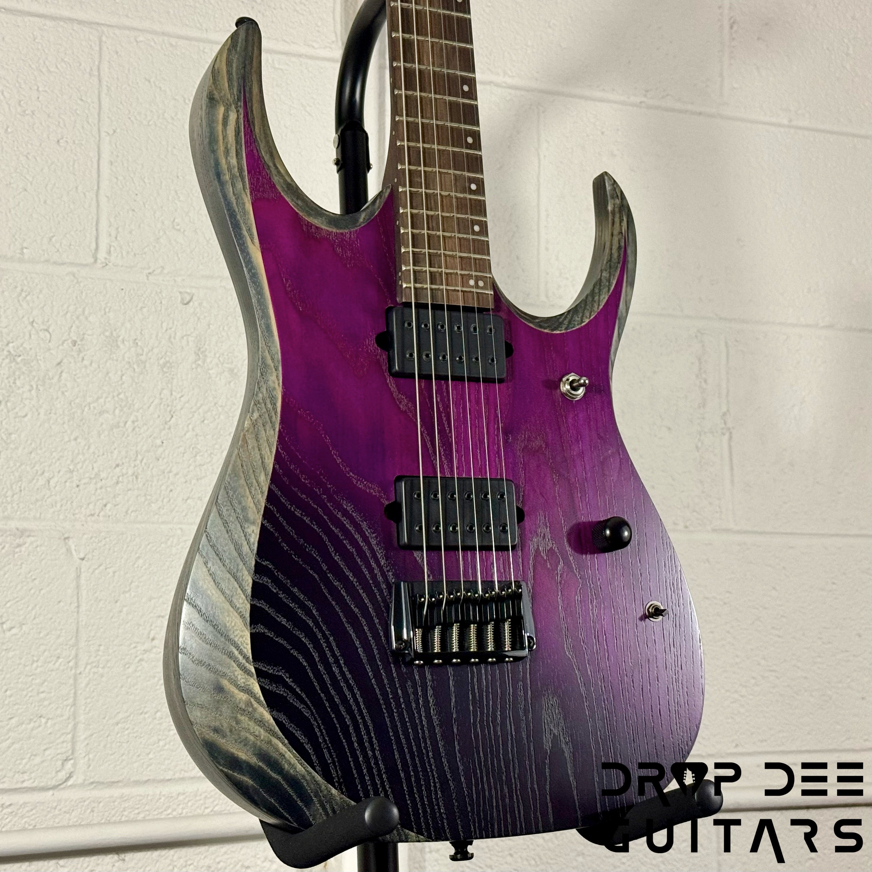 Ibanez Standard RGD621AH Baritone Electric Guitar - Midnight Shade Flat