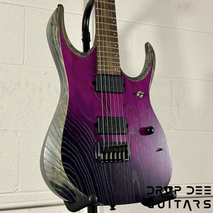 Ibanez Standard RGD621AH Baritone Electric Guitar - Midnight Shade Flat