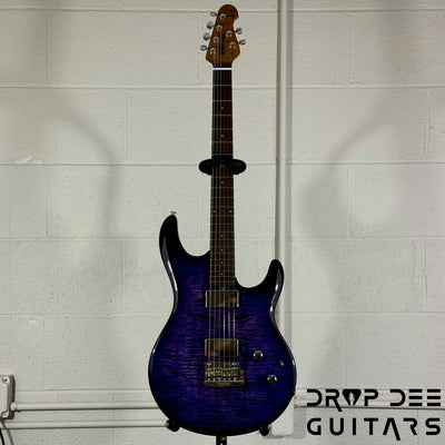 Ernie Ball Music Man Luke 4 HH Electric Guitar w/ Case - Grape Slushie