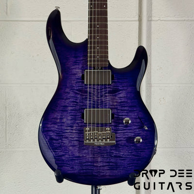 Ernie Ball Music Man Luke 4 HH Electric Guitar w/ Case - Grape Slushie