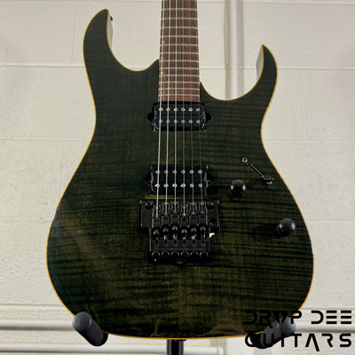 Ibanez J Custom RG1702 Electric Guitar w/ Case - Silky Black