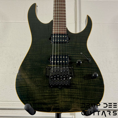 Ibanez J Custom RG1702 Electric Guitar w/ Case - Silky Black