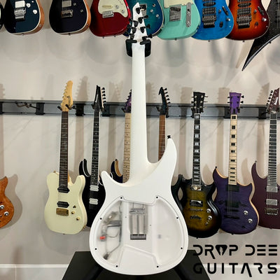 Aristides 070SR Multiscale 7-String Electric Guitar w/ Bag - Rustic White