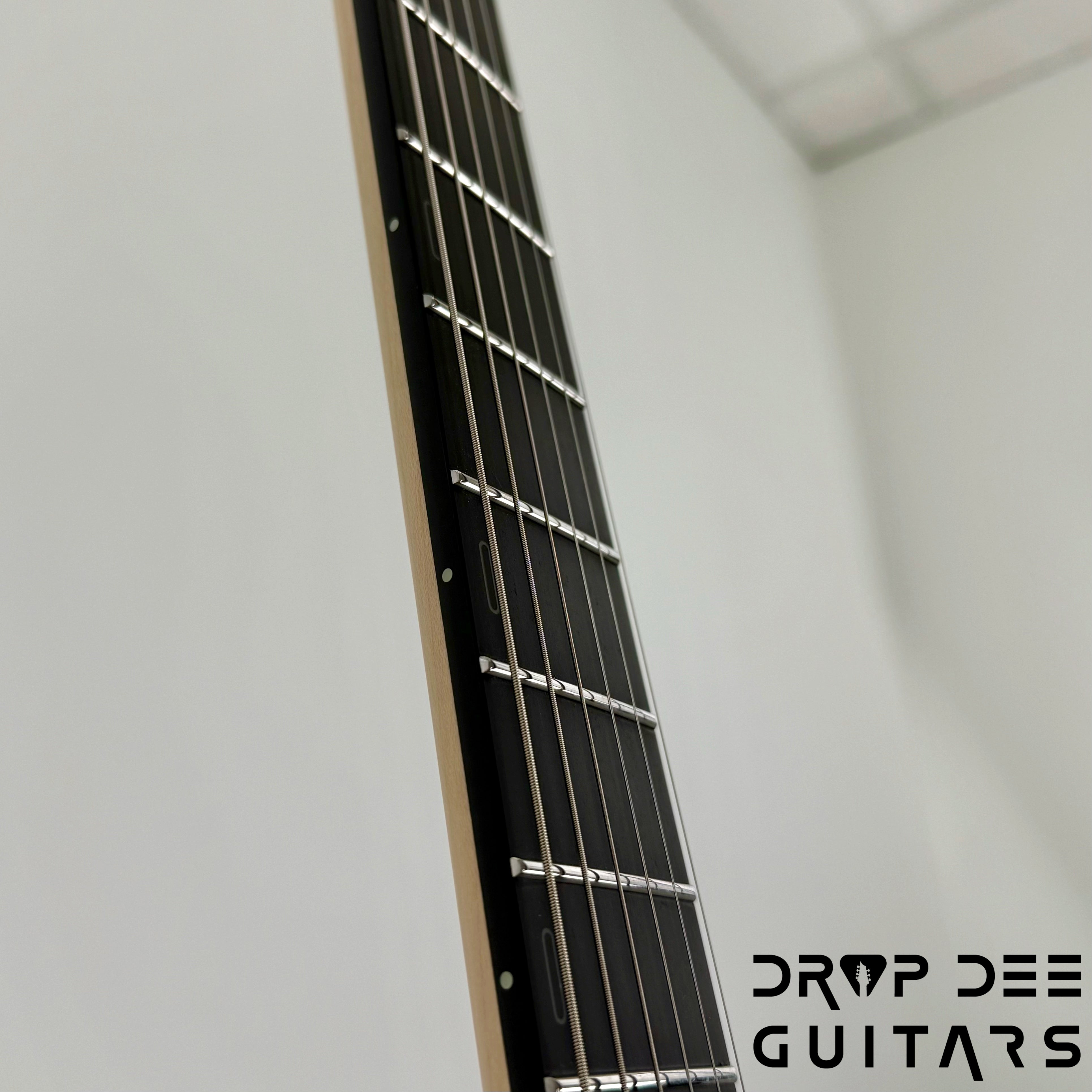 Infinia Neptune Headless Electric Guitar w/ Bag - Obsidian Black