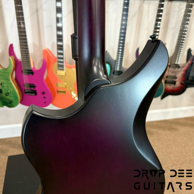 Dunable USA Custom Shop Yeti Electric Guitar w/ Case - Trans Purple