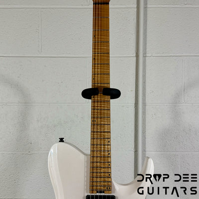 Balaguer USA Series Seraph Modern Electric Guitar w/ Case (324) - Gloss Metallic Jewel White