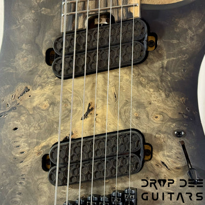 Ronciswall Vapor 7 Multiscale Headless 7-String Electric Guitar w/ Bag - Black Burst