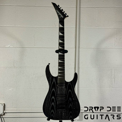 Jackson MJ Dinky Ash Electric Guitar w/ Case - Black Ash