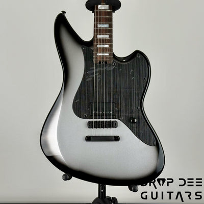 ESP LTD Joe Duplantier JD-I Electric Guitar w/ Case - Silver Sunburst