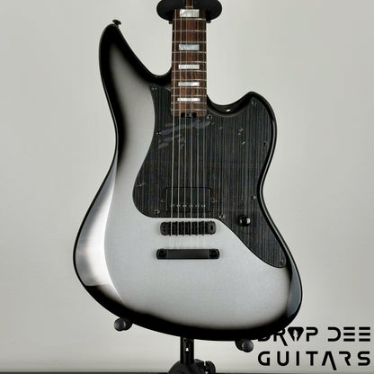 ESP LTD Joe Duplantier JD-I Electric Guitar w/ Case - Silver Sunburst