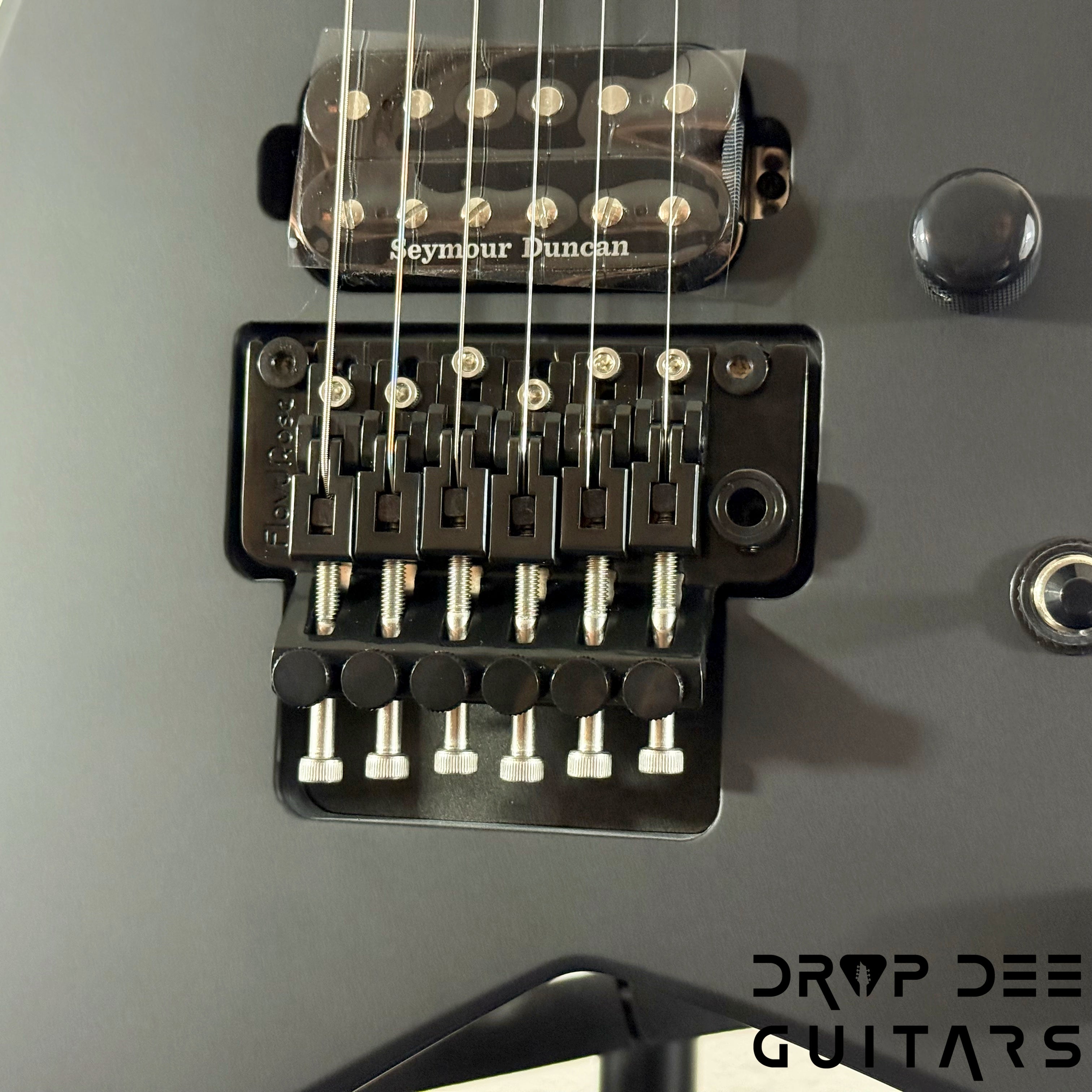 Jackson American Series Rhoads RR24 Electric Guitar w/ Case - Satin Black