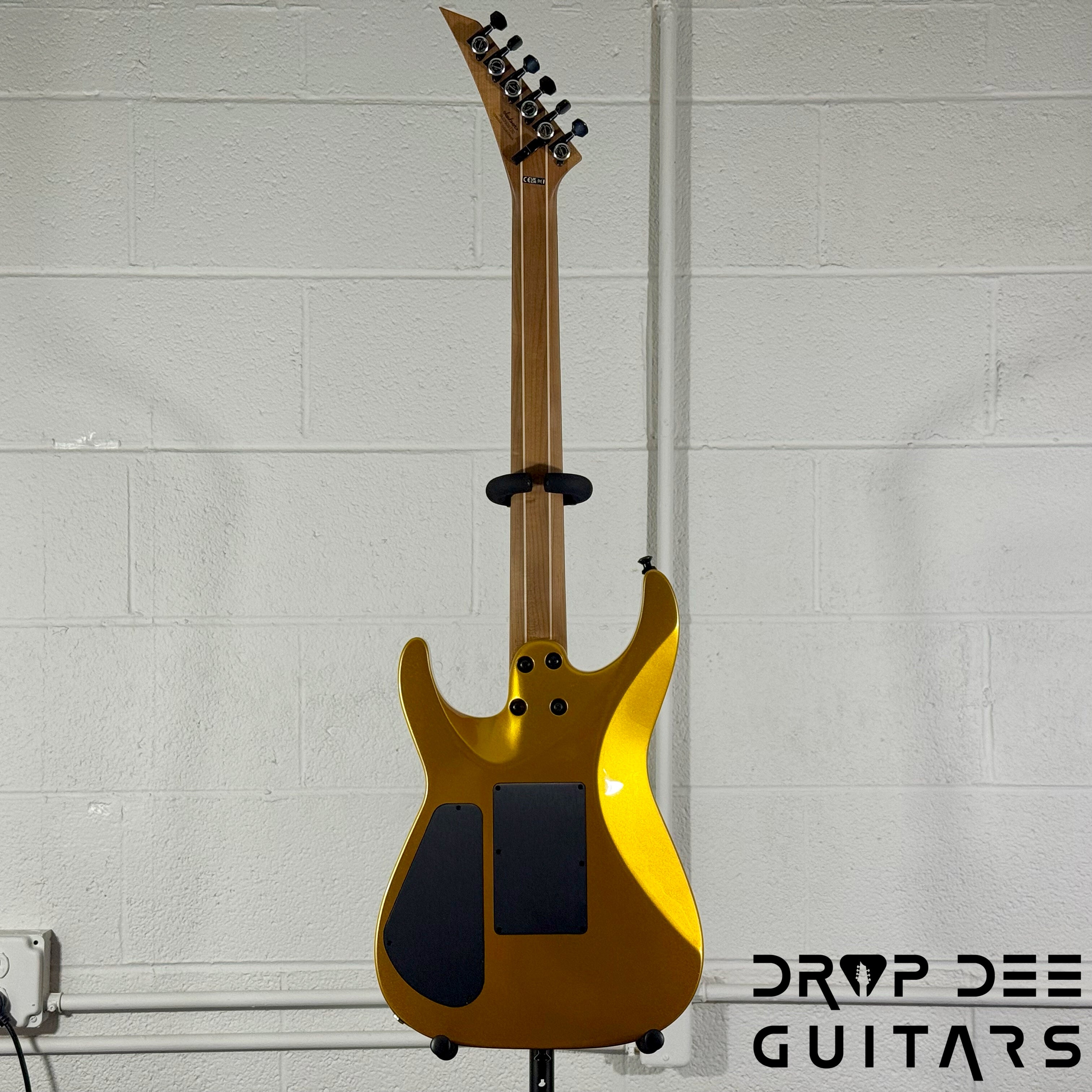 Jackson American Series Limited Edition Virtuoso Electric Guitar w/ Case - Gold Rush