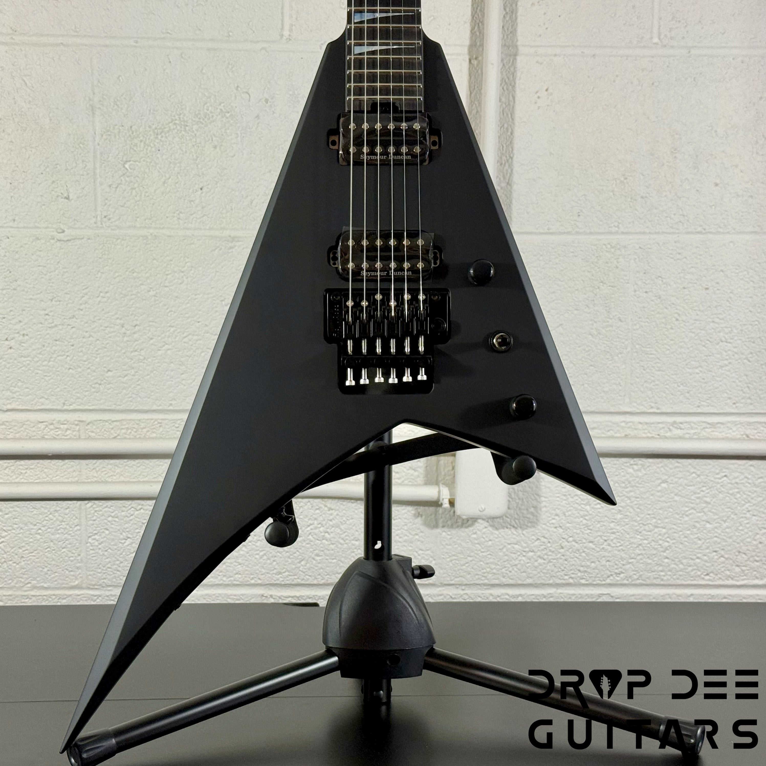 Jackson American Series Rhoads RR24 Electric Guitar w/ Case - Satin Black