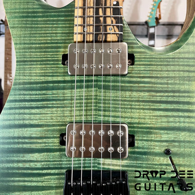 SMP Custom Shop Orpheus Electric Guitar w/ Case - Trans Green