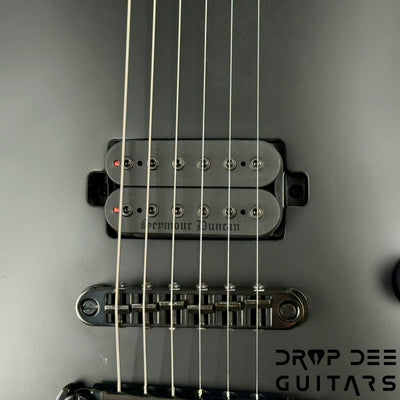 ESP LTD EC Black Metal Electric Guitar - Black Satin
