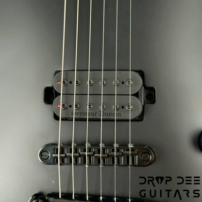 ESP LTD EC Black Metal Electric Guitar - Black Satin