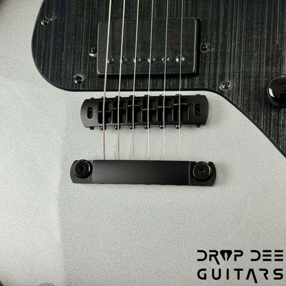 ESP LTD Joe Duplantier JD-I Electric Guitar w/ Case - Silver Sunburst