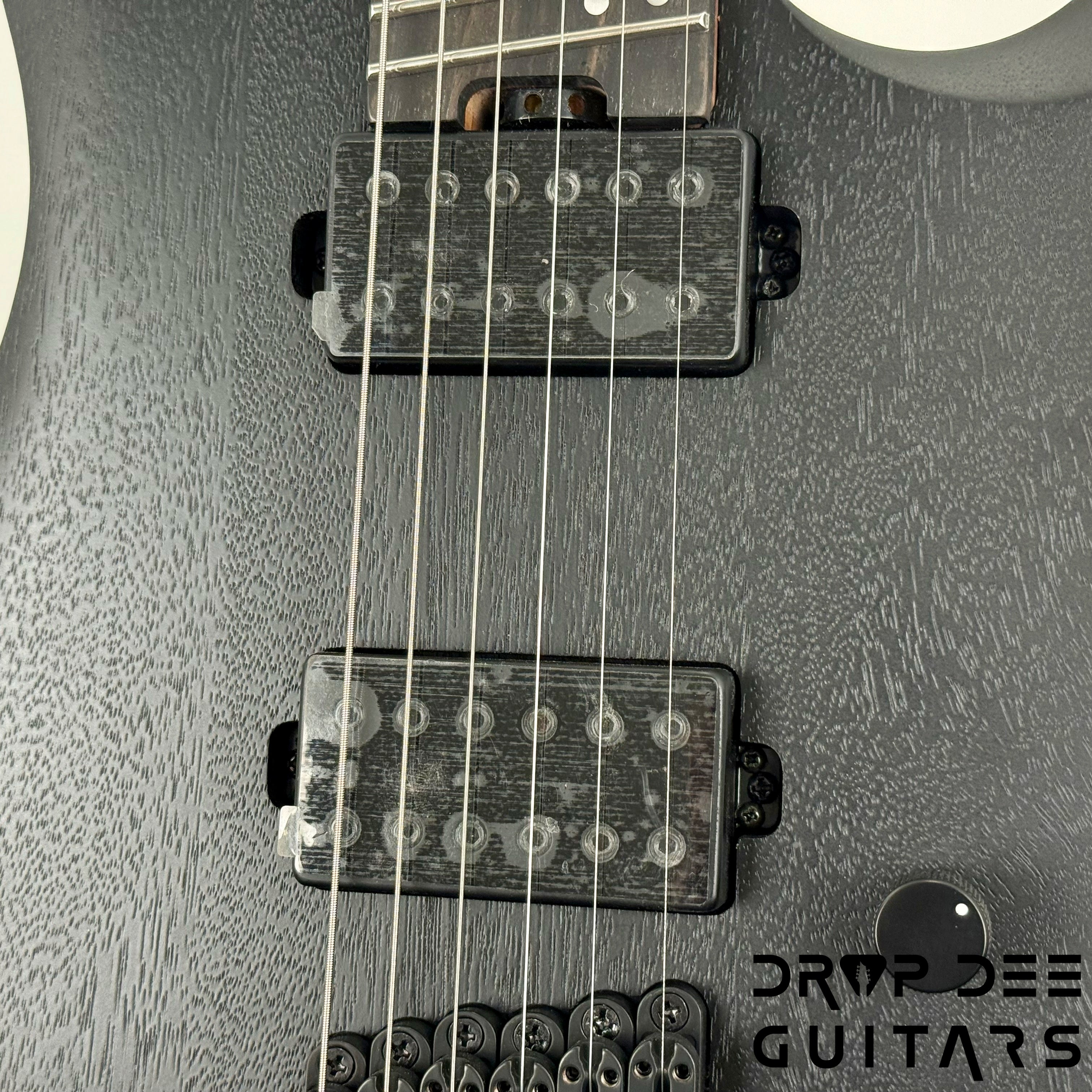 Ibanez Q Series QX52B Multiscale Headless Electric Guitar w/ Bag - Weathered Black