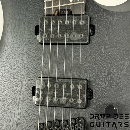 Ibanez Q Series QX52B Multiscale Headless Electric Guitar w/ Bag - Weathered Black