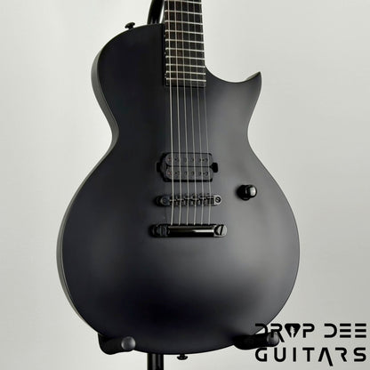 ESP LTD EC Black Metal Electric Guitar - Black Satin