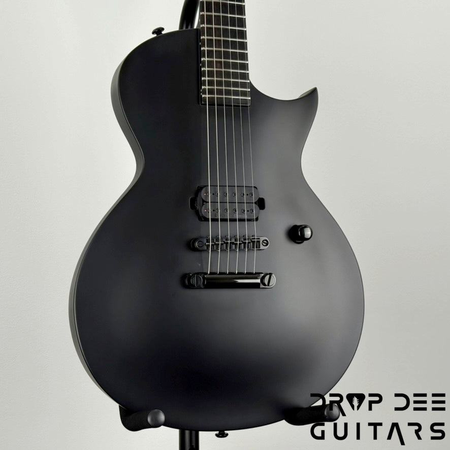 ESP LTD EC Black Metal Electric Guitar - Black Satin
