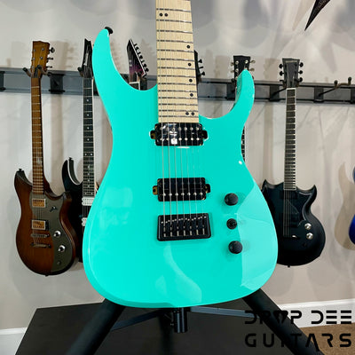 Ormsby Run 18 Hype GTR 7-String Electric Guitar w/ Bag - Seafoam