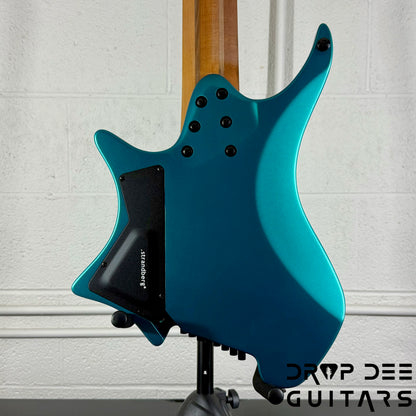 Strandberg Boden Standard N2.8 8-String Multiscale Headless Electric Guitar w/ Bag - Transformative Teal Metallic