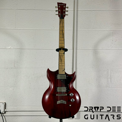 Dunable USA Custom Shop Minotaur Electric Guitar w/ Case - Transparent Red