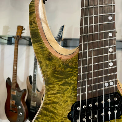 Ormsby Custom Shop Goliath Multiscale 7-String Electric Guitar w/ Bag - Green