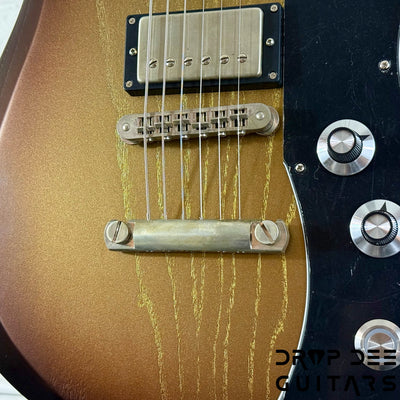 Dunable USA Custom Shop Yeti Baritone Electric Guitar w/ Case - Gold Burst