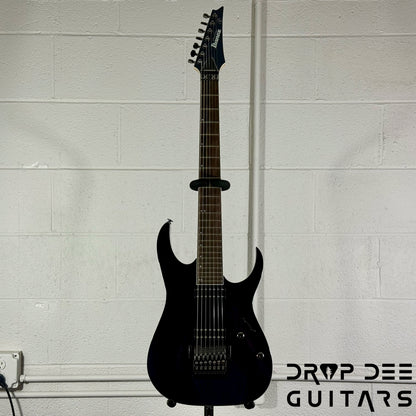 Ibanez Prestige RG2027XL Baritone 7-String Electric Guitar w/ Case - Dark Tide Blue