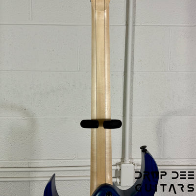 Ibanez Prestige RG653DX Electric Guitar w/ Case - Transparent Deep Blue Flat