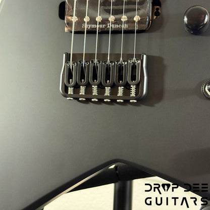 Jackson American Series Rhoads RR24 HT Electric Guitar w/ Case - Satin Black