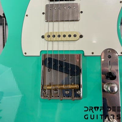 Schecter Custom Shop PT Wembley Studio Electric Guitar w/ Case - Seafoam Green Aged Nitro