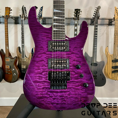 Jackson Custom Shop Dinky FR Electric Guitar w/ Case - Purple Burst