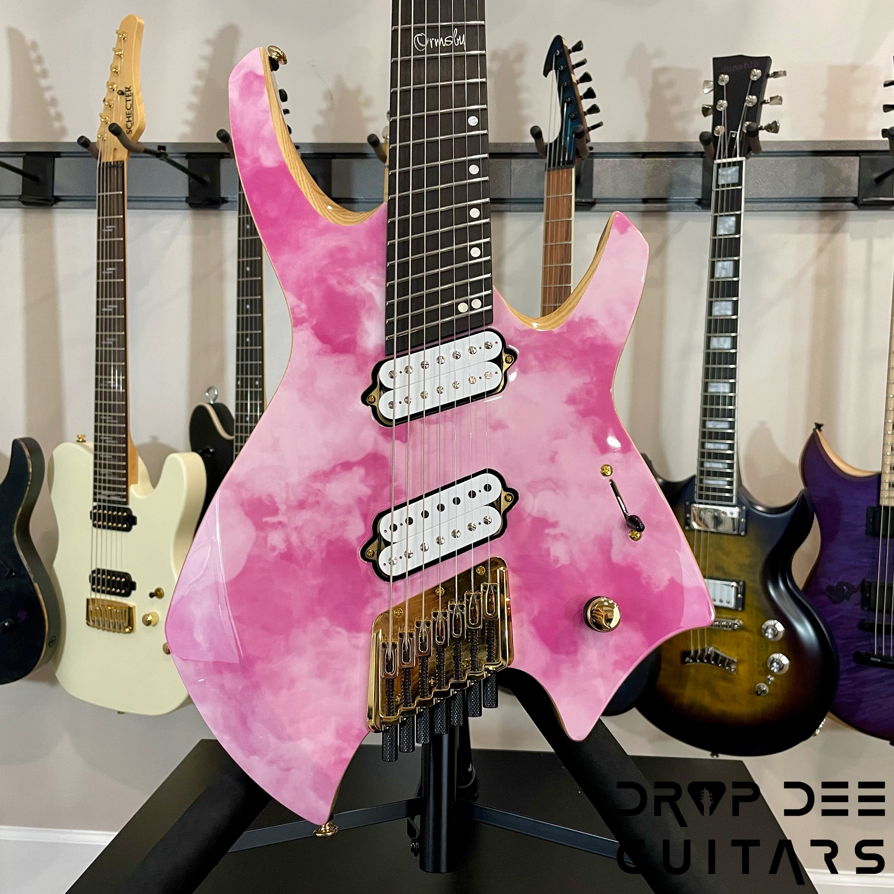 Ormsby Artist Series Kris Xen Goliath GTR Run 17 7-String Electric Guitar w/ Bag