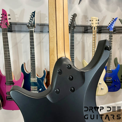 Strandberg Boden Metal NX 7 Multiscale Headless 7-String Electric Guitar w/ Bag - Black Granite