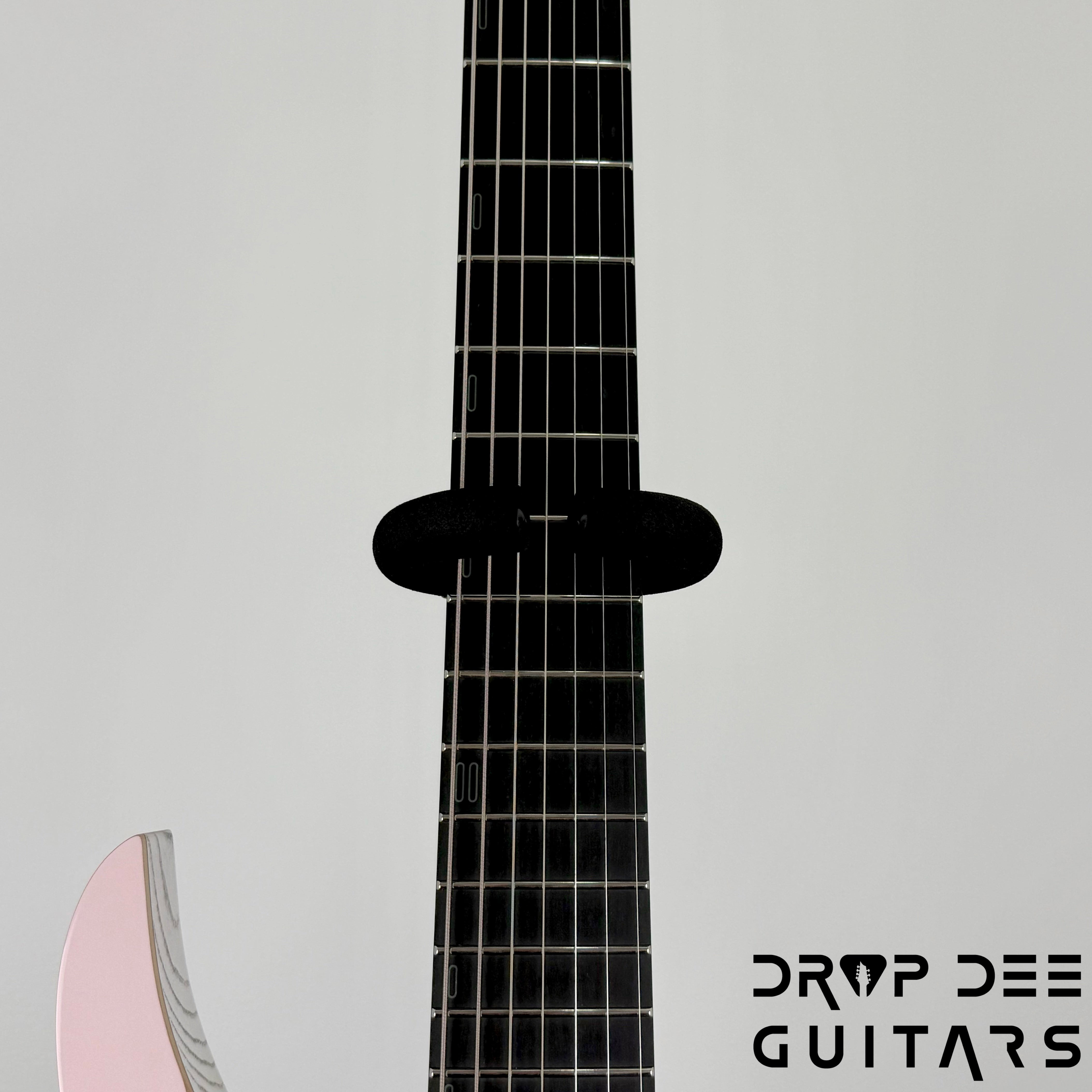 Infinia Neptune 7 Baritone Headless 7-String Electric Guitar w/ Bag - Shell Pink