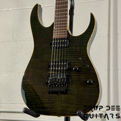 Ibanez J Custom RG1702 Electric Guitar w/ Case - Silky Black