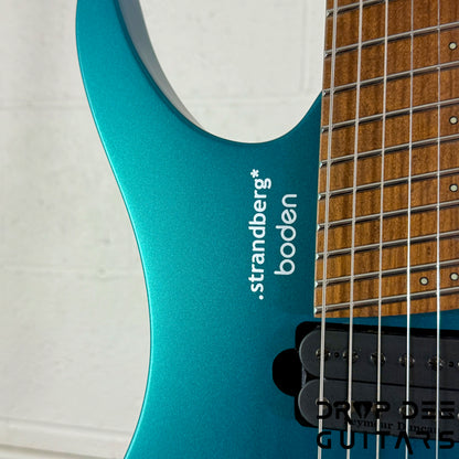 Strandberg Boden Standard N2.6 Multiscale Headless Electric Guitar w/ Bag - Transformative Teal Metallic