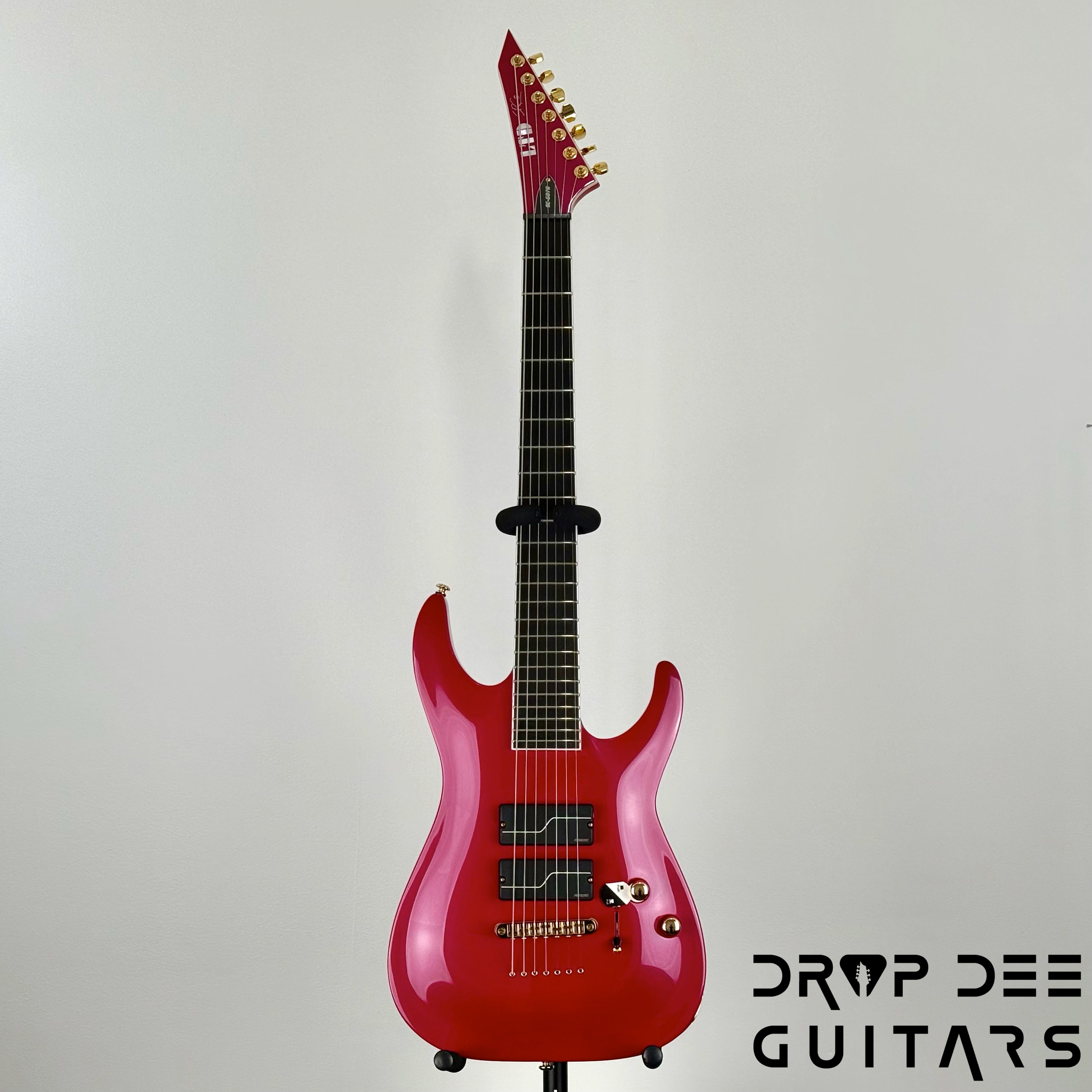 ESP LTD Stephen Carpenter SC-607B Baritone 7-String Electric Guitar w/ Case - Magenta Metallic